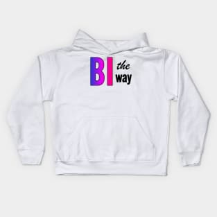 Bi The Way Kids Hoodie